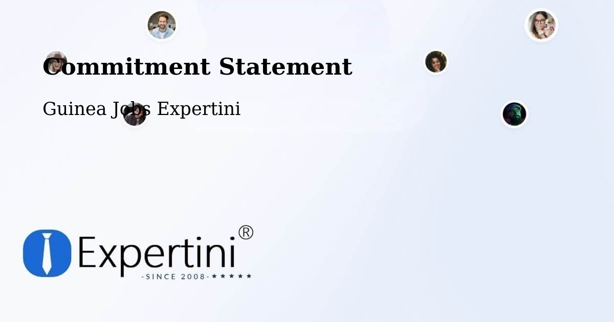 Corporate Commitment – Dalaba - Guinea Jobs Expertini