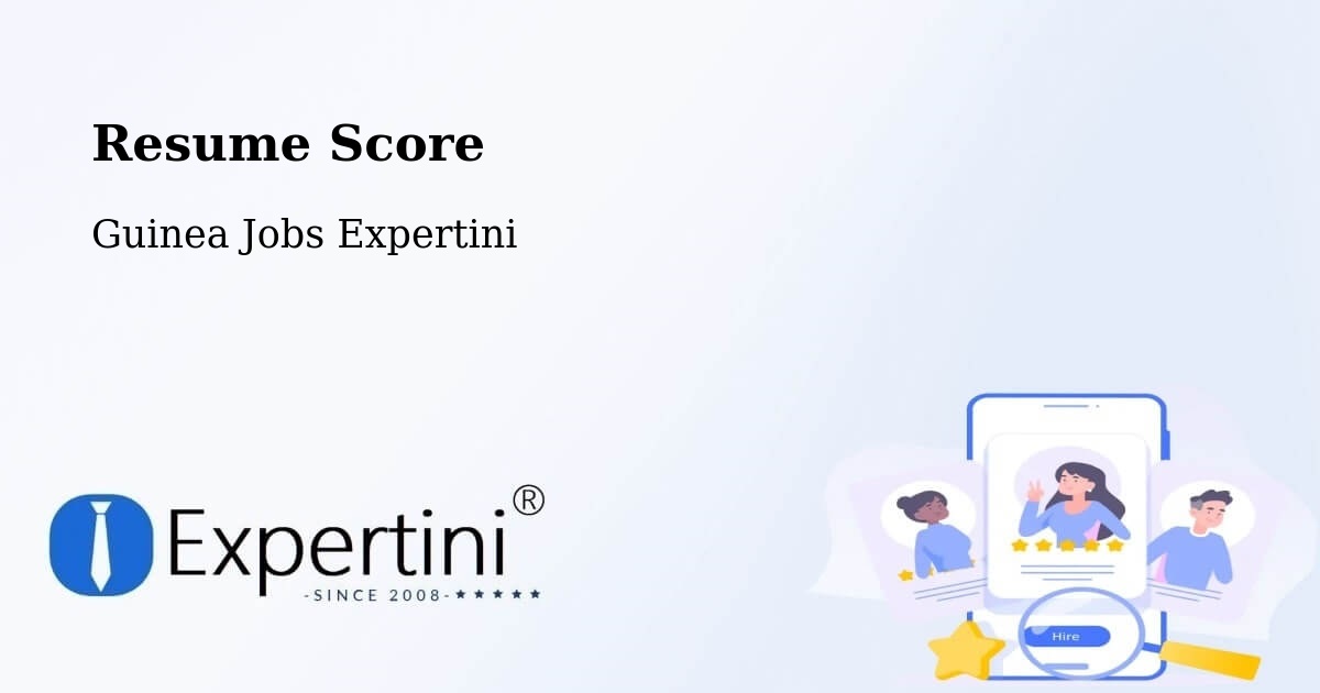 Resume Score & Job Description Match Tool – Dalaba - Guinea Jobs Expertini