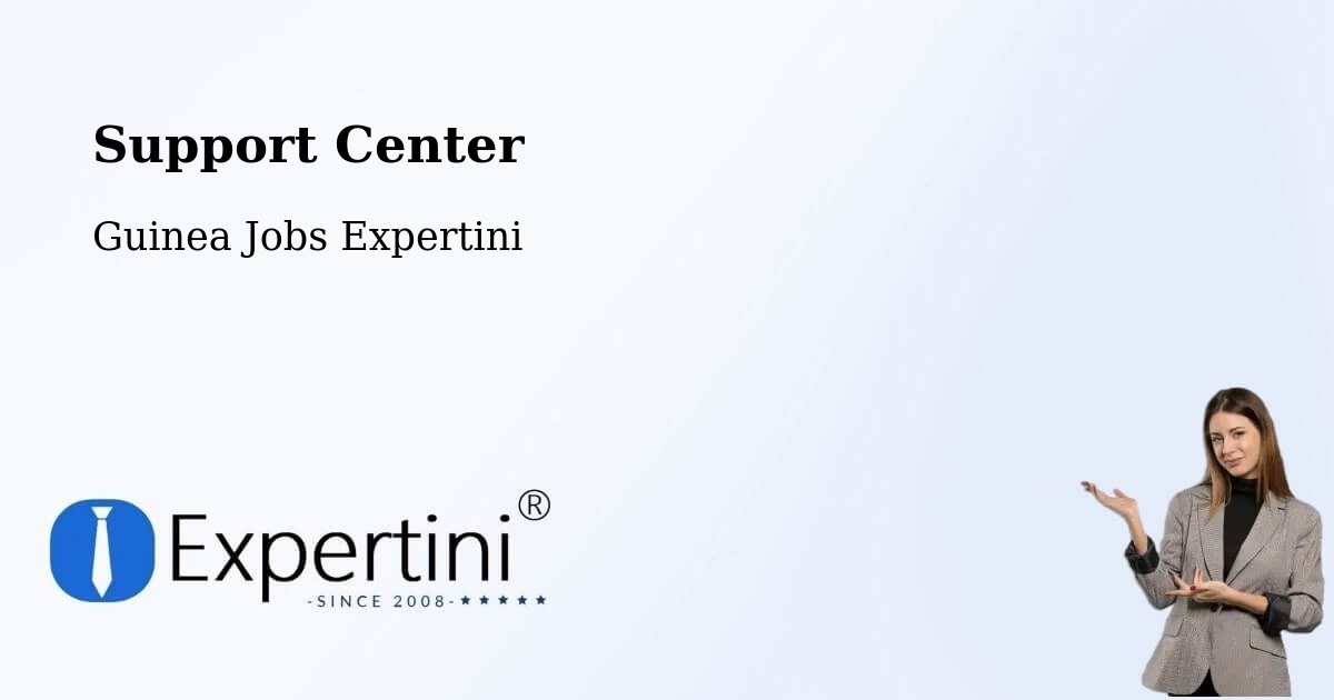 Support Services – Dalaba - Guinea Jobs Expertini